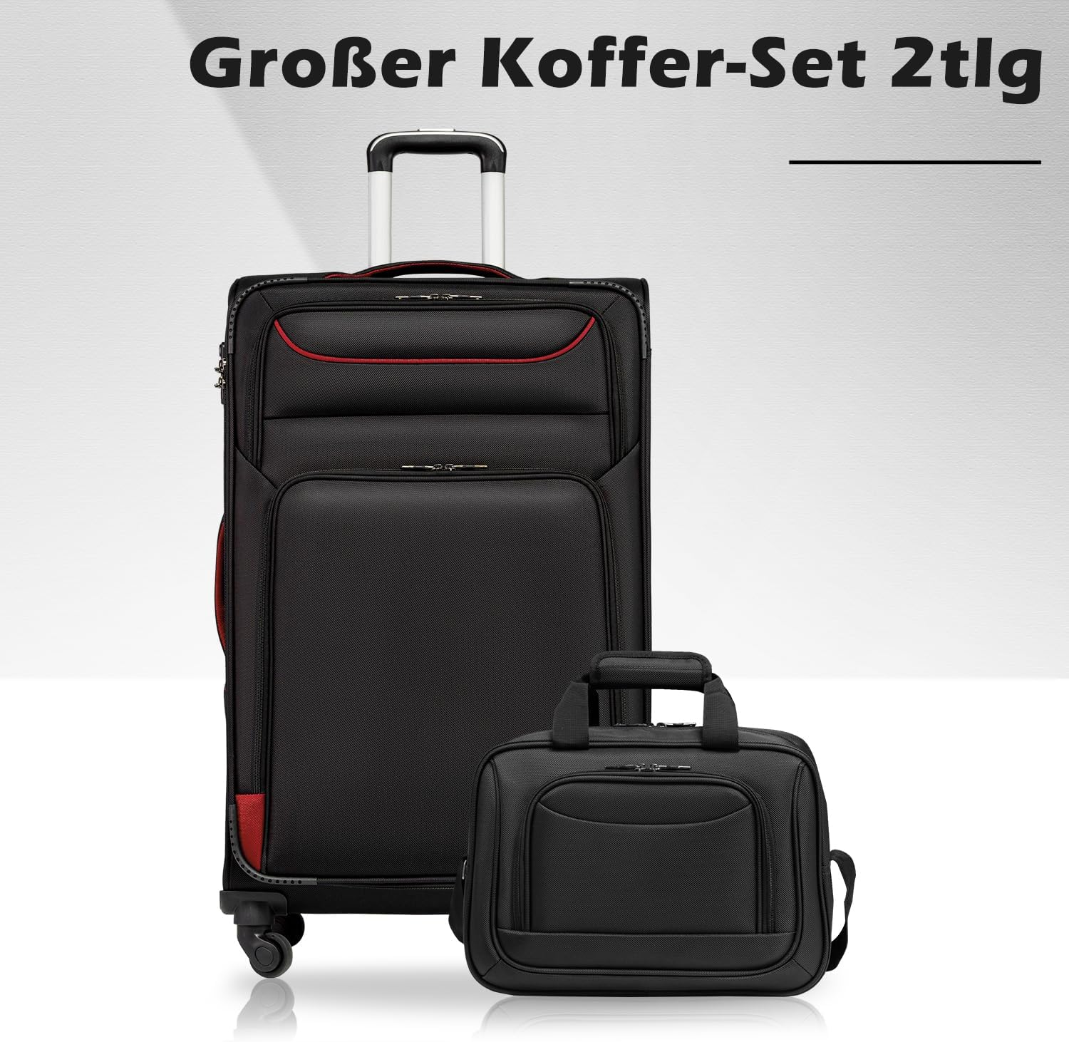 Thumbnail 1 de COOLIFE Reisekoffer 4 Rollen 80x48x35cm