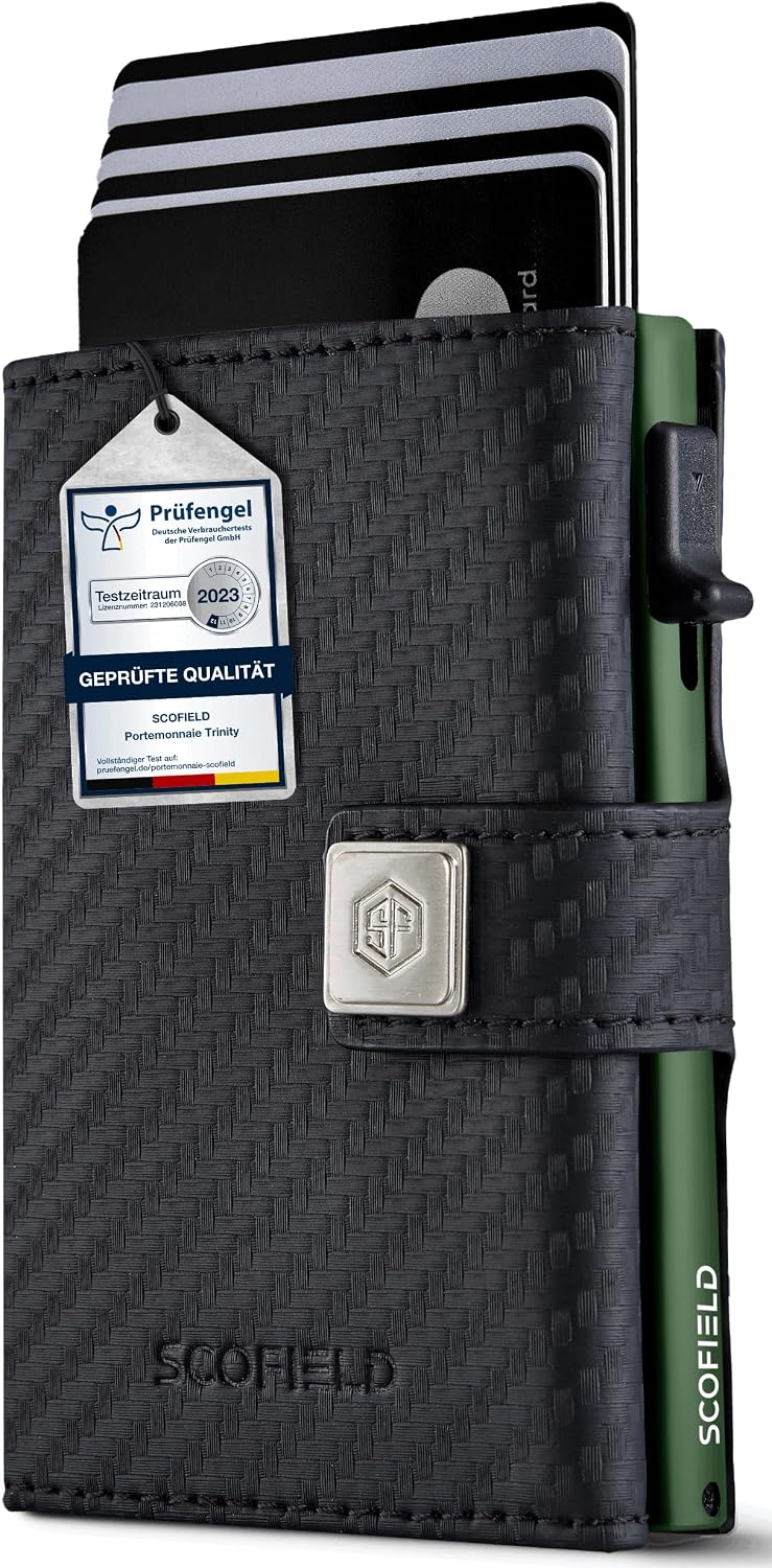 Detalle de SF SCOFIELD Geldbörse Herren Slim Wallet RFID