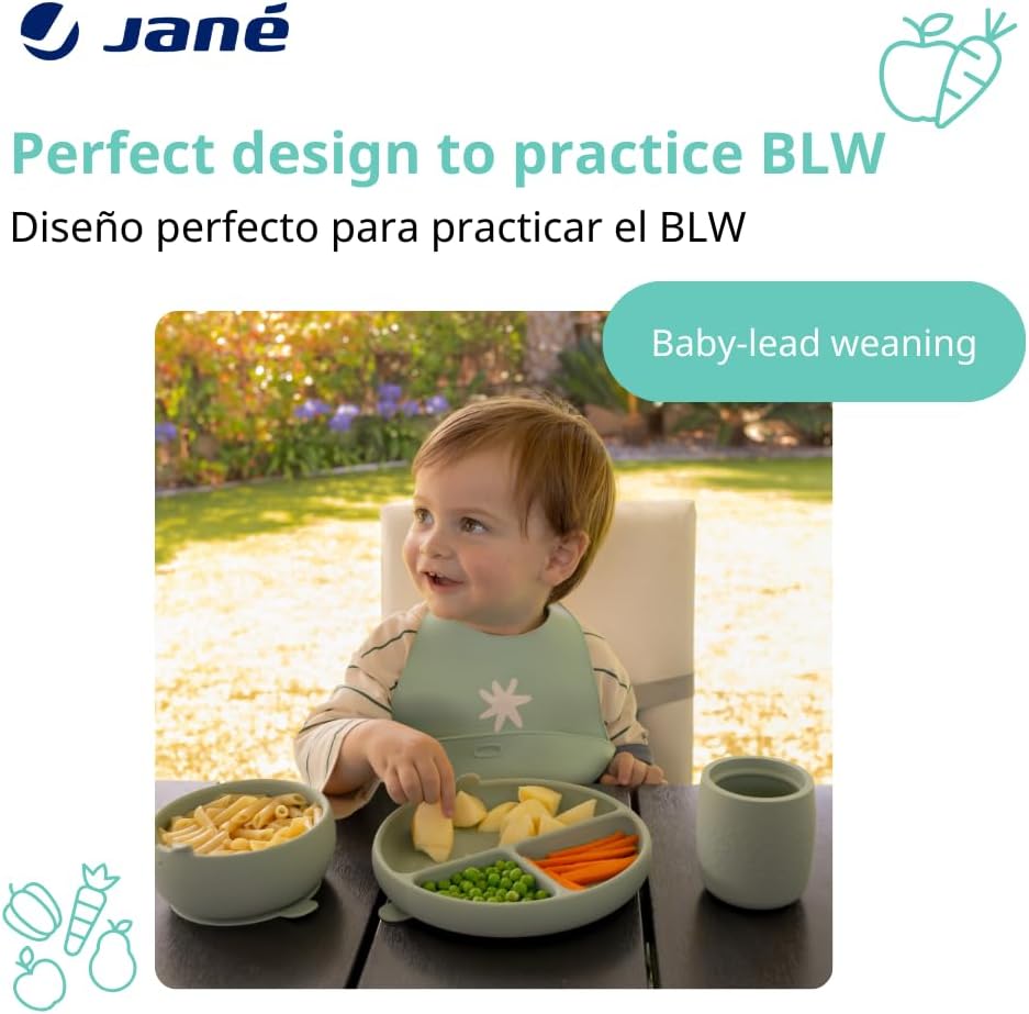 Detalle 2 de Jané Assiette BLW pour bébé 🍽