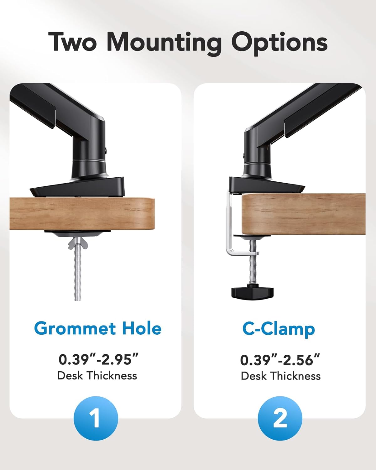 Thumbnail 6 de HUANUO HNSS40B Laptop Mount for 13–34-Inch Monitors and 17-Inch Laptops