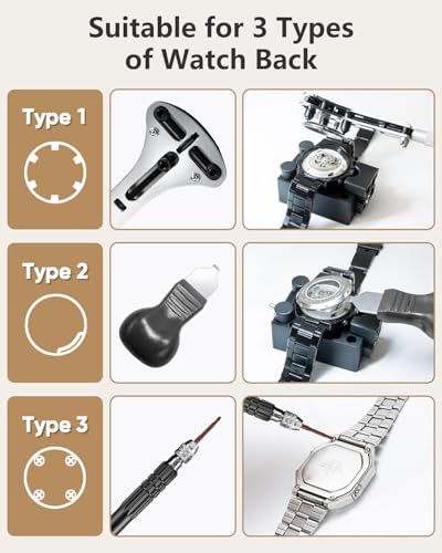 Thumbnail 2 de Bluvizo Professional Watch Repair Kit: 149pcs Watch Repair Tool Set