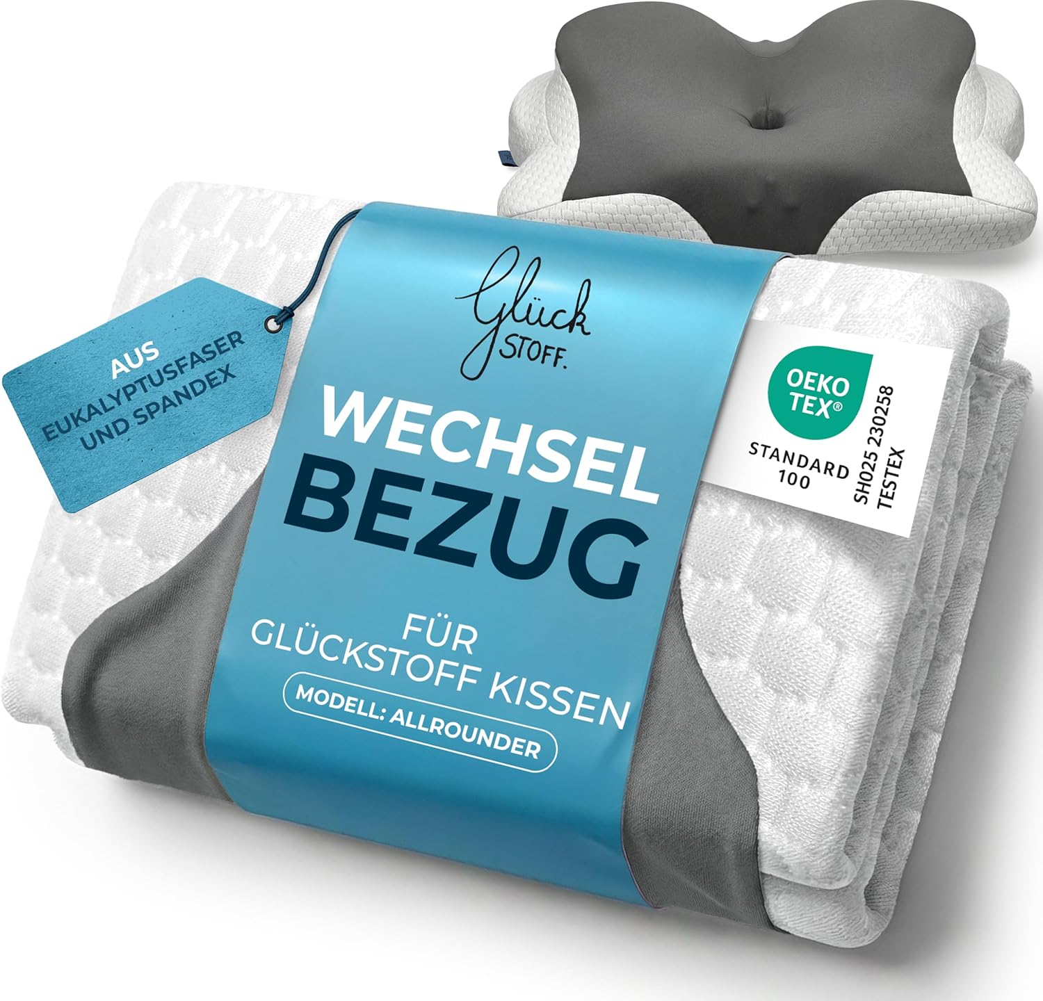 Thumbnail 6 de Glückstoff Kissenbezug Alleskönner