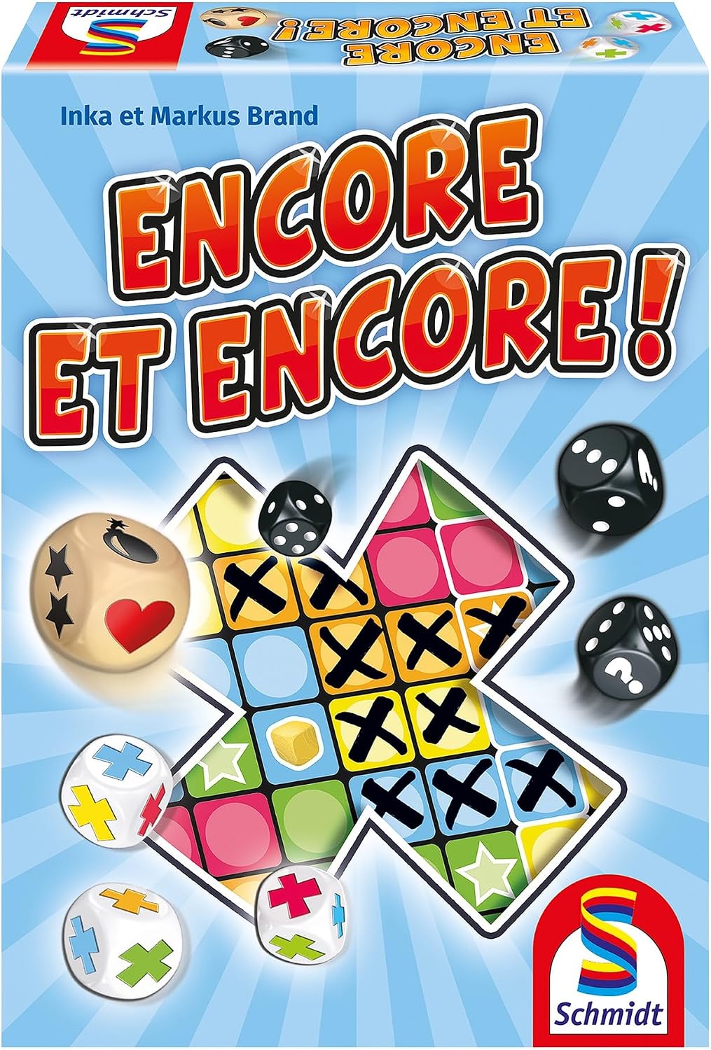 Detalle 2 de Schmidt Spiele 88270 Encore et Encore – Roll & Write, jeu de dés