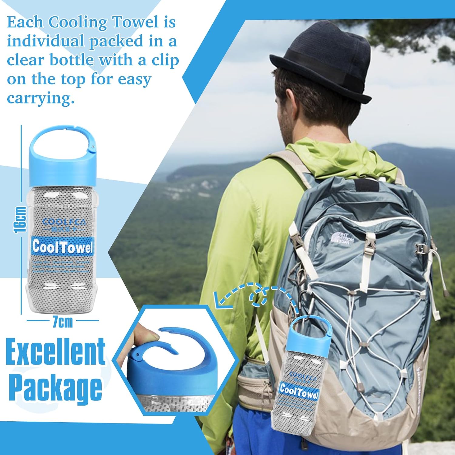 Thumbnail 5 de VAKKI Cooling Towel for Sports