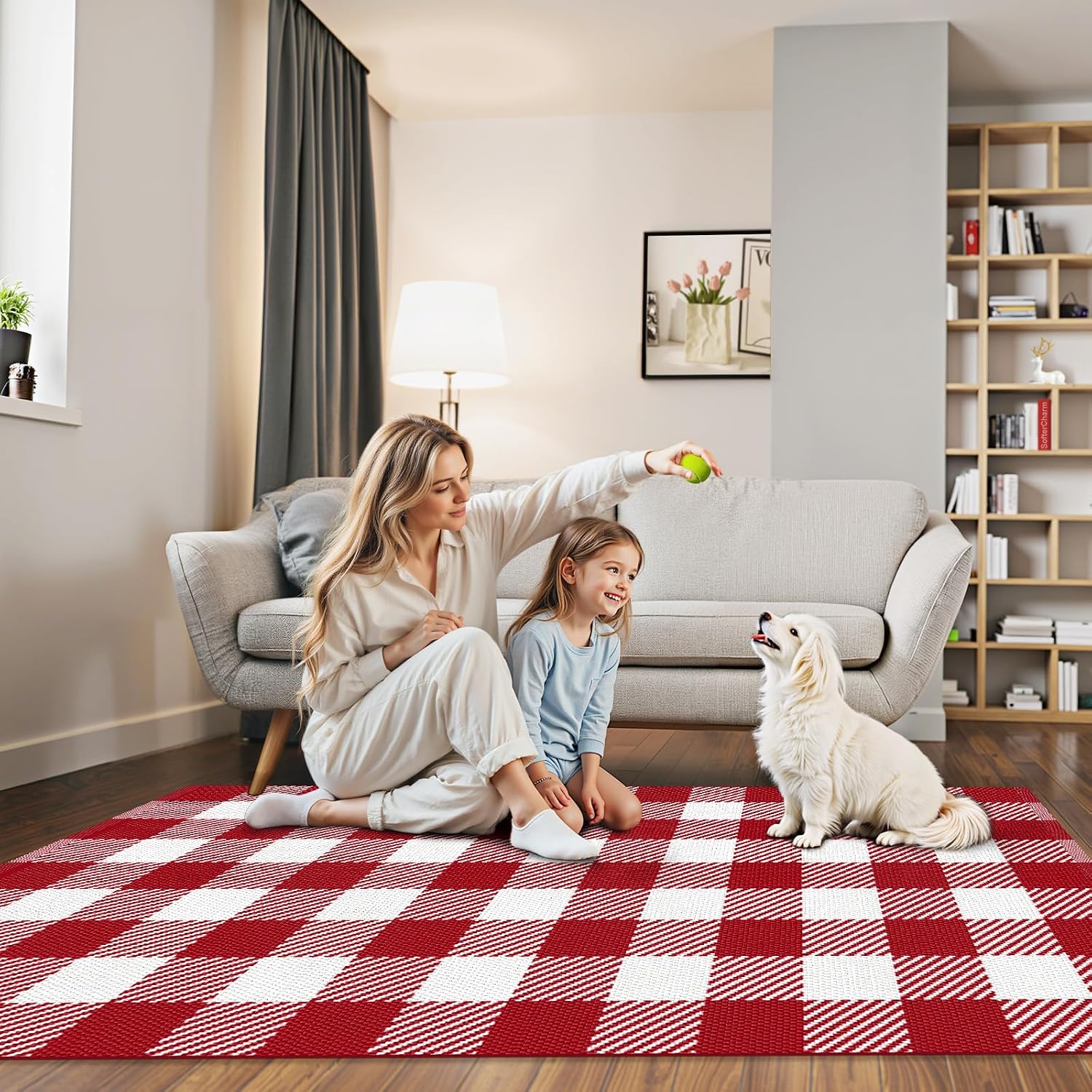 Thumbnail 6 de SofterCharm Outdoor Rug 3' x 5