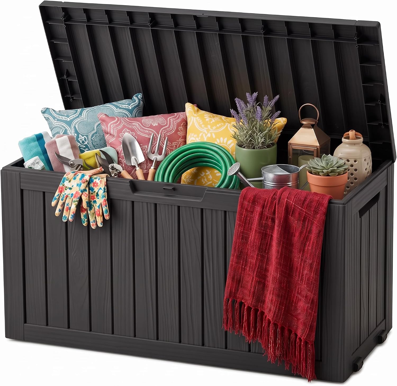 Detalle de ATMELT Outdoor Storage Box, 100 Gallon
