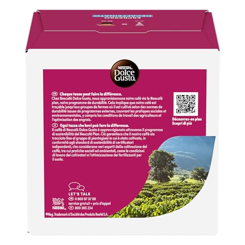 Detalle de NESCAFÉ Dolce Gusto Espresso Decaffeinato Caffè – 96 Capsule Compatibili, miscela 100% Arabica