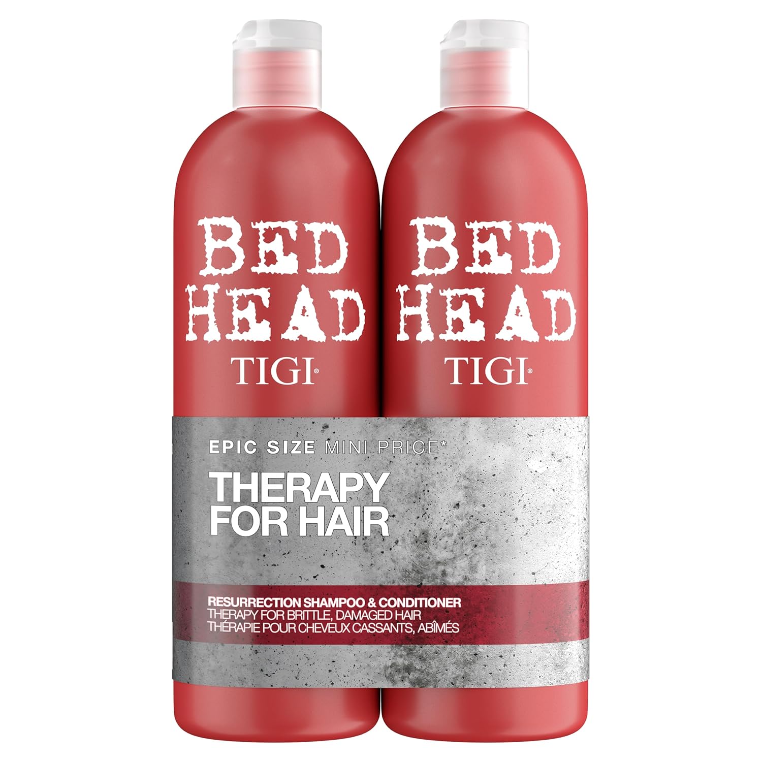 Detalle de Bed Head by TIGI Resurrection Shampoo & Conditioner Set – 2 x 750 ml