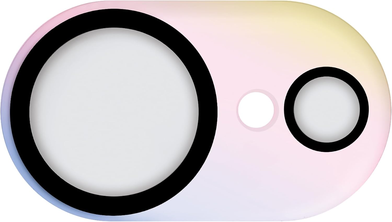 Detalle de サンクレスト i38EBC02 レンズガード オーロラ iPhone 16e用 傷に強いガラス表面・高精細