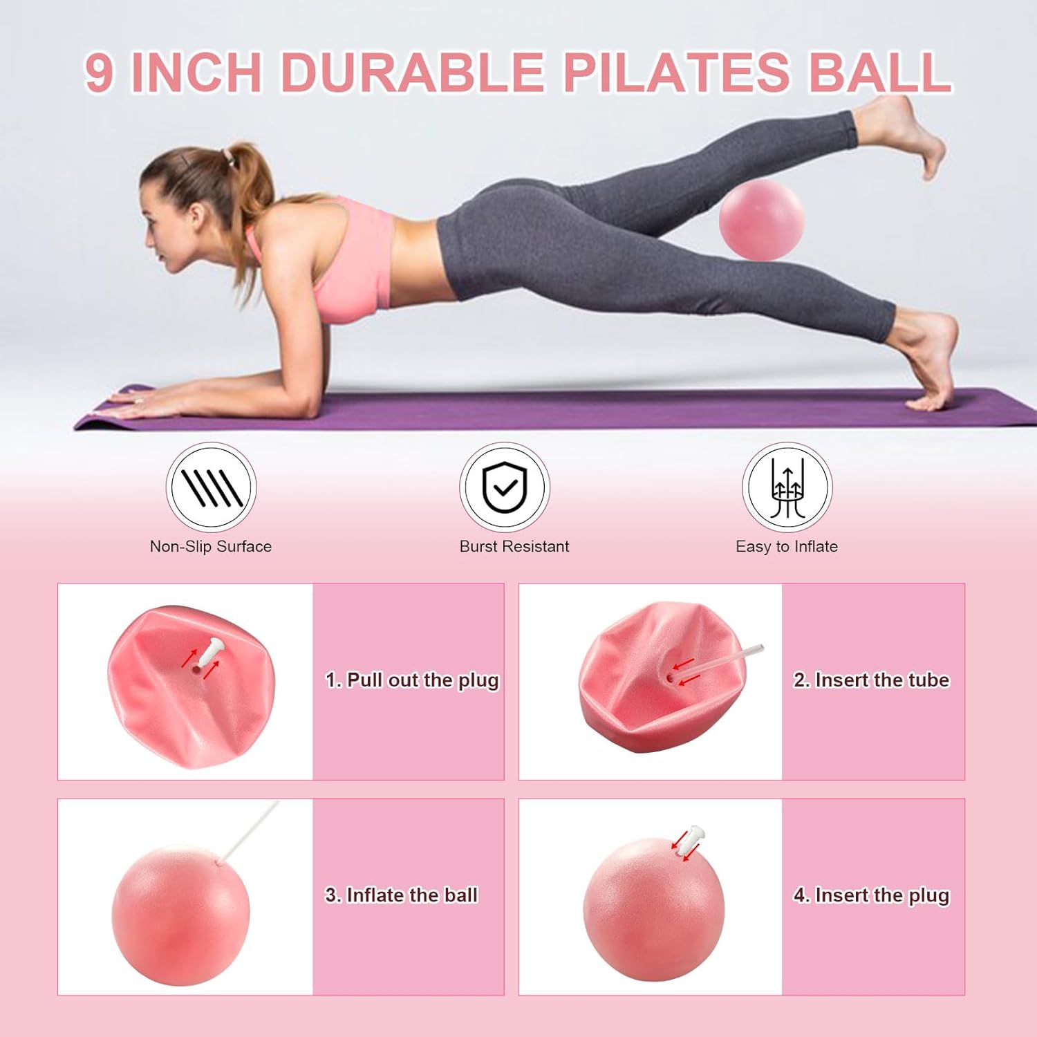 Detalle 2 de KANGFITER Pilates Equipment Kit with Resistance Bands