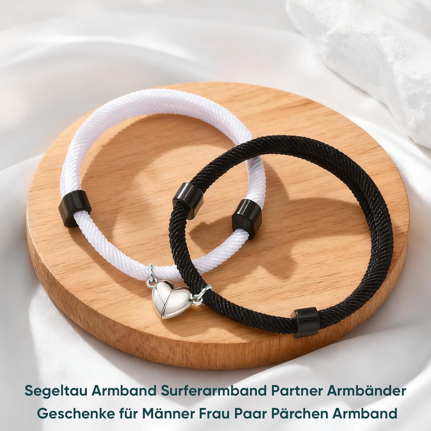 Detalle 2 de Gamtic PĂ€rchen Armband Partner Armband đ