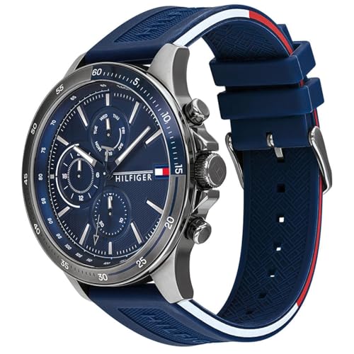 Thumbnail 1 de Tommy Hilfiger Analogue Multifunction Quartz Watch for Men – Navy Blue
