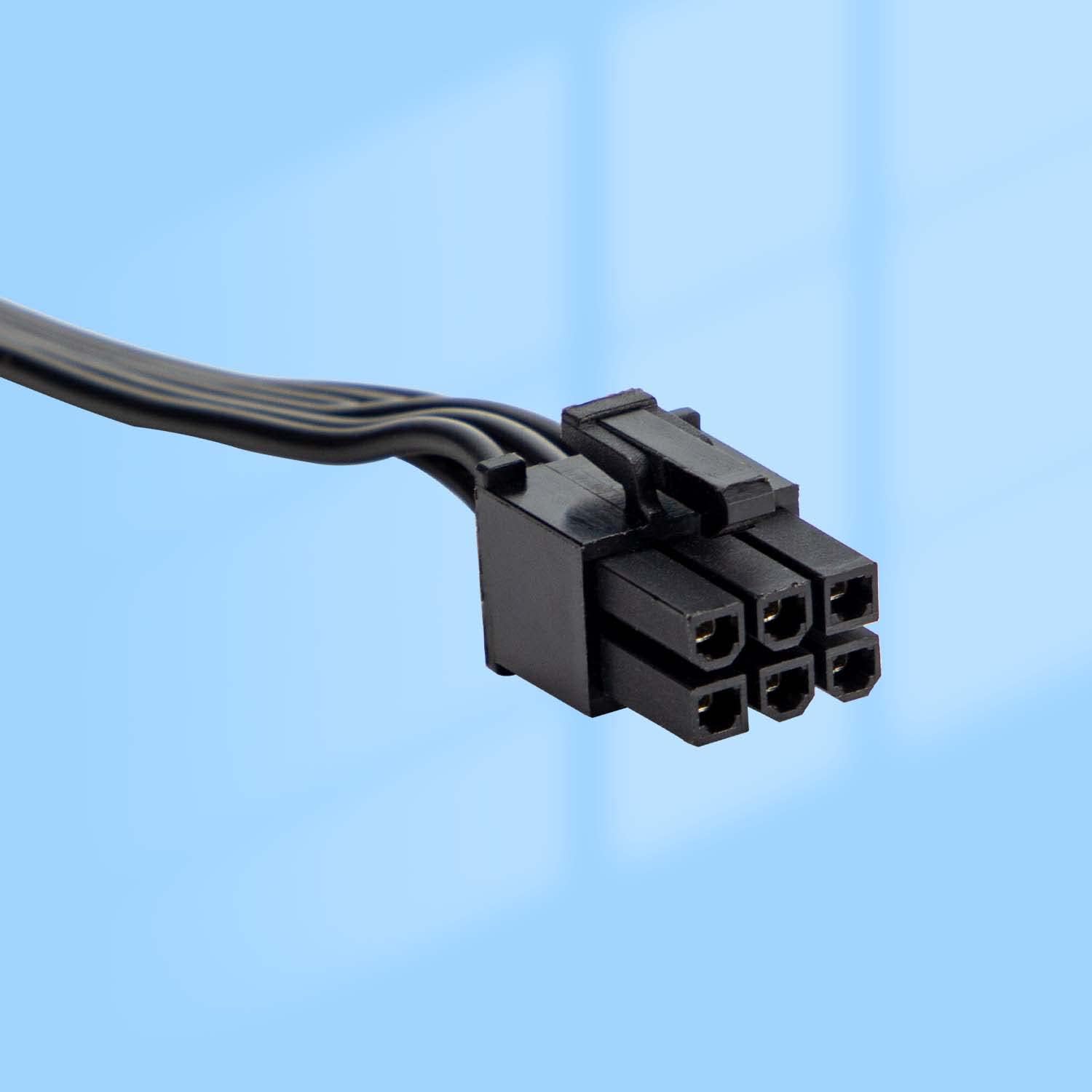 Thumbnail 1 de YieJoya Power PCIe 6 Pin auf 6 Pin Adapterkabel, 2er Pack – 30 cm
