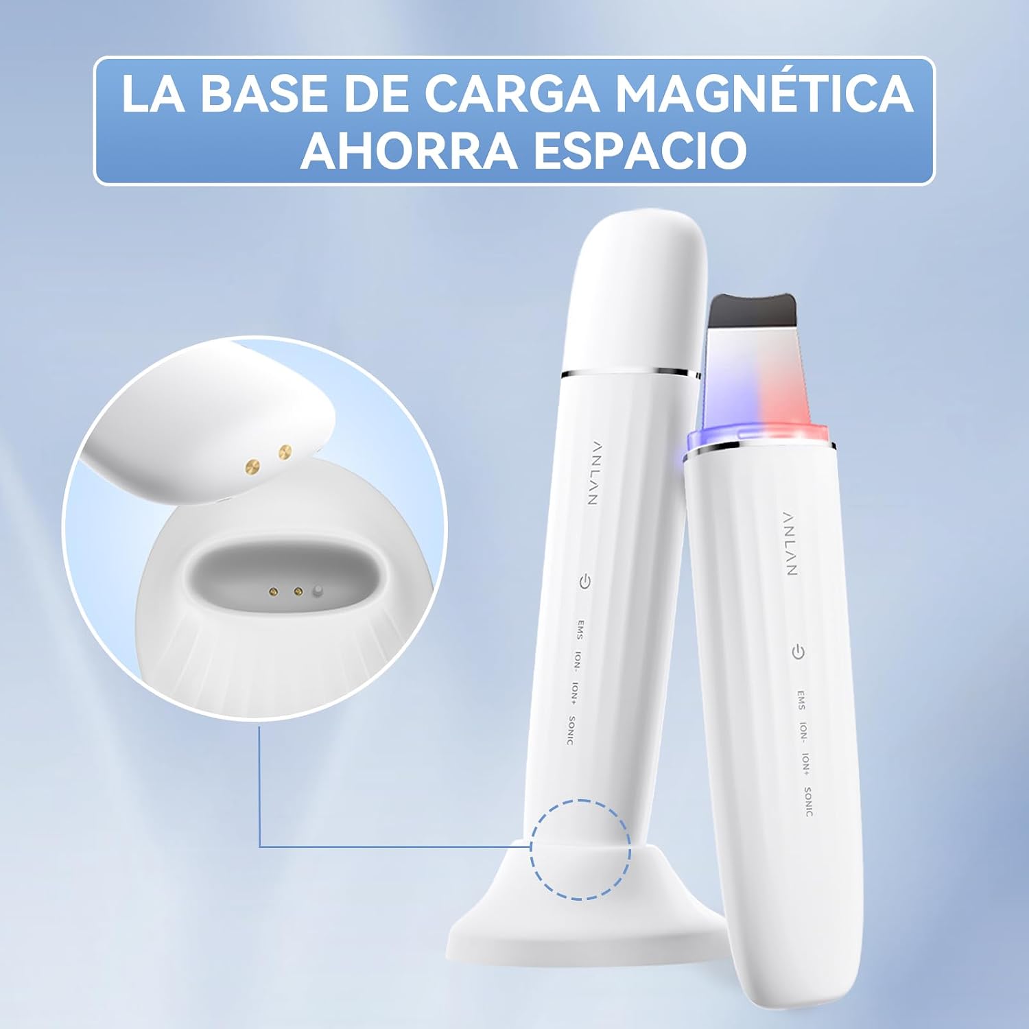 Thumbnail 6 de ANLAN Peeling Ultrasónico Facial IPX7