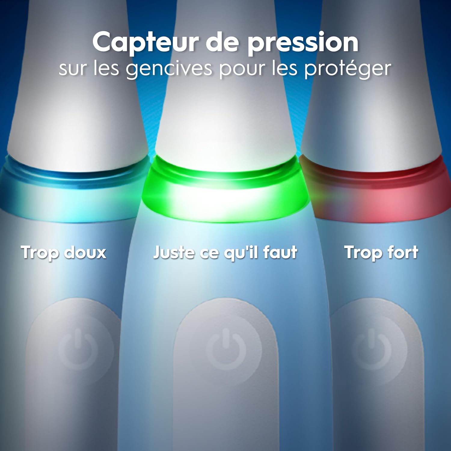 Detalle de Oral-B iO 3 Bleu Brosse à Dents Électrique