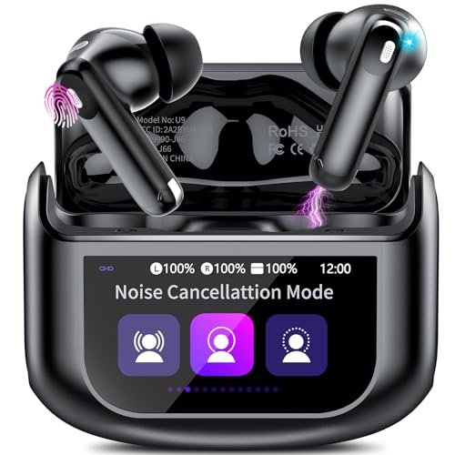 Imagen de Thunelec Auriculares Inalámbricos con Pantalla Táctil, ANC+ENC, IP7 en OfertitasTOP