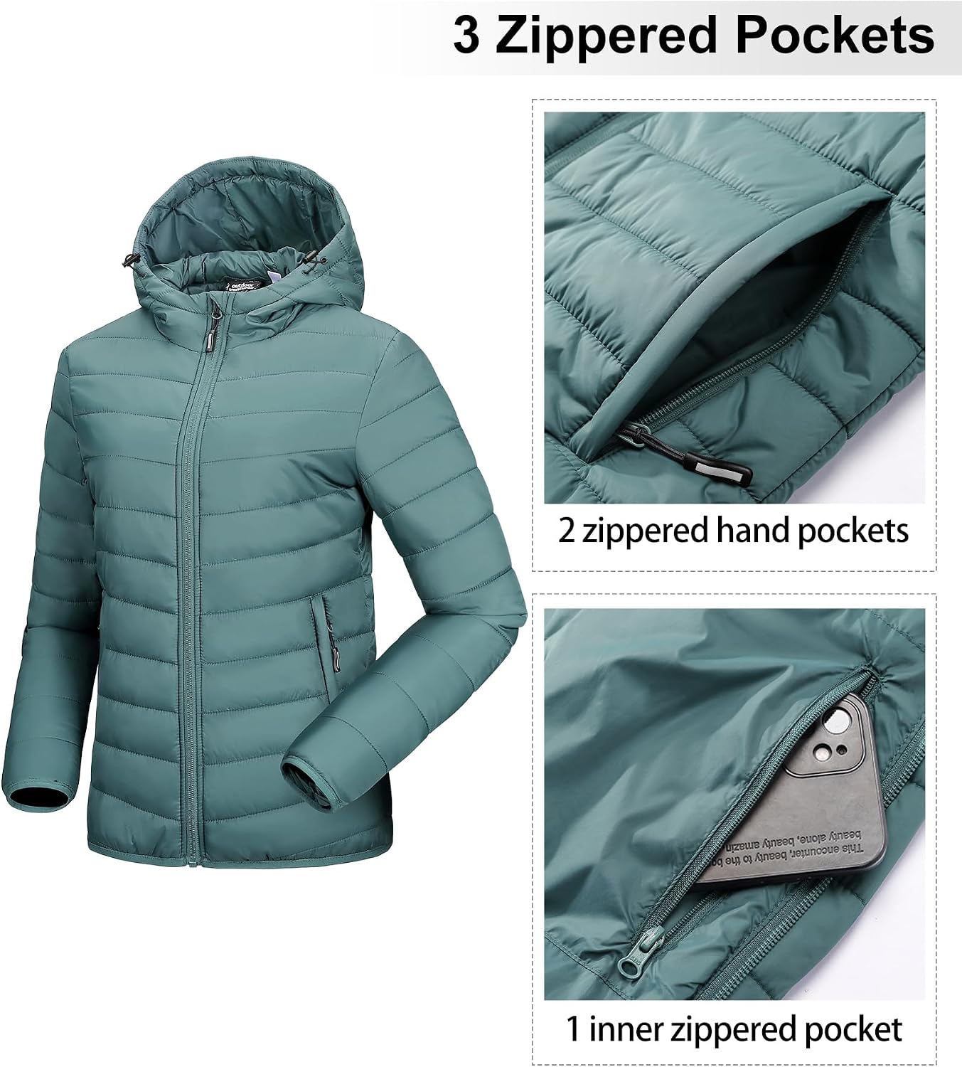 Thumbnail 3 de Outdoor Ventures Damen Steppjacke