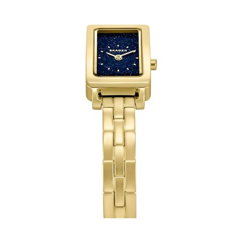 Thumbnail 3 de Skagen Hagen: Orologio da donna al quarzo con movimento a due lancette, cassa 31 mm e cinturino in acciaio inox dorato o pelle