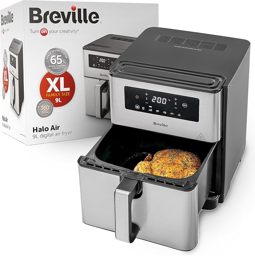 Detalle de Breville VDF131X Freidora de aire 9 L 🍟