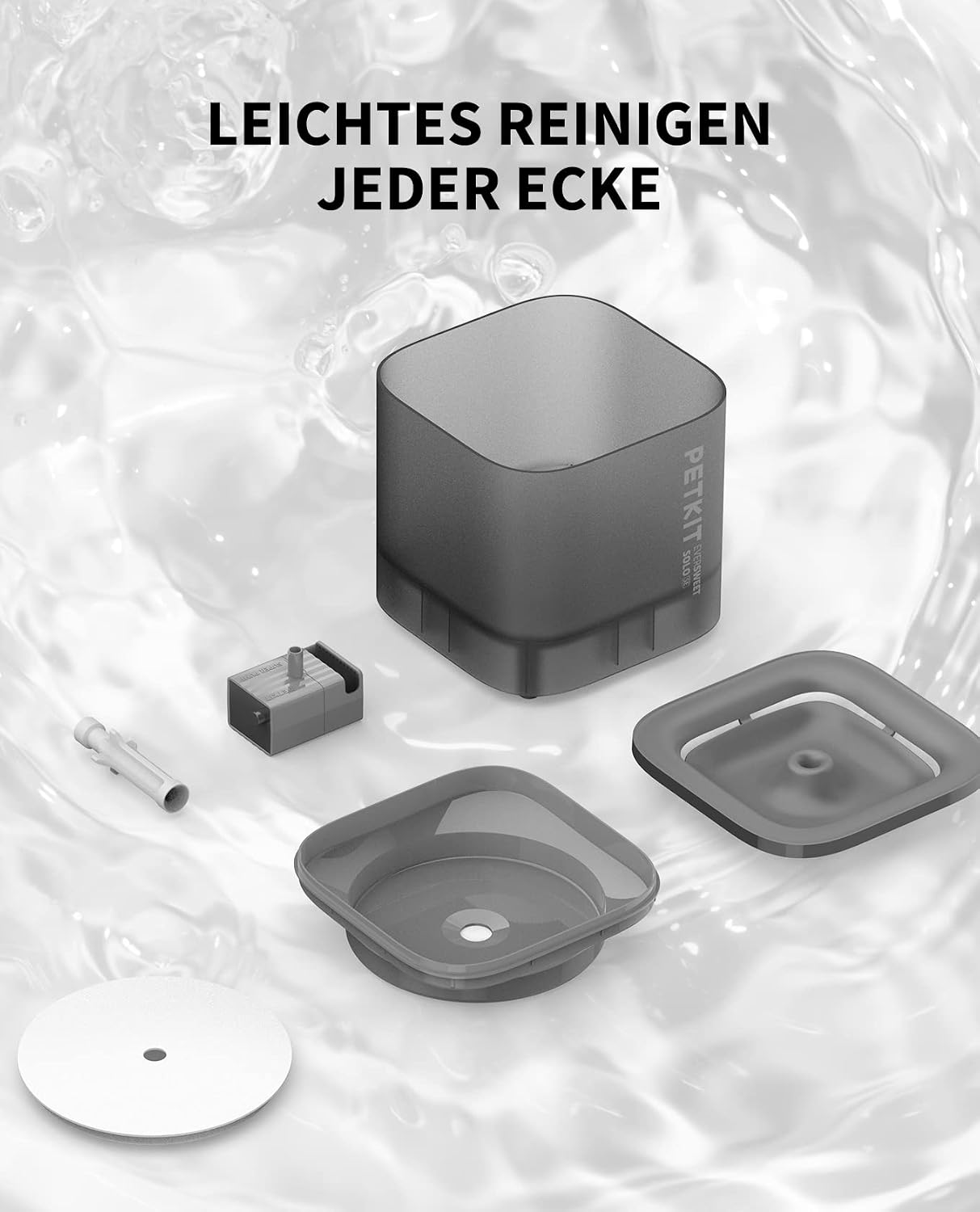 Thumbnail 6 de PETKIT CYBERTAIL 1,85 L Trinkbrunnen für Katzen und Hunde