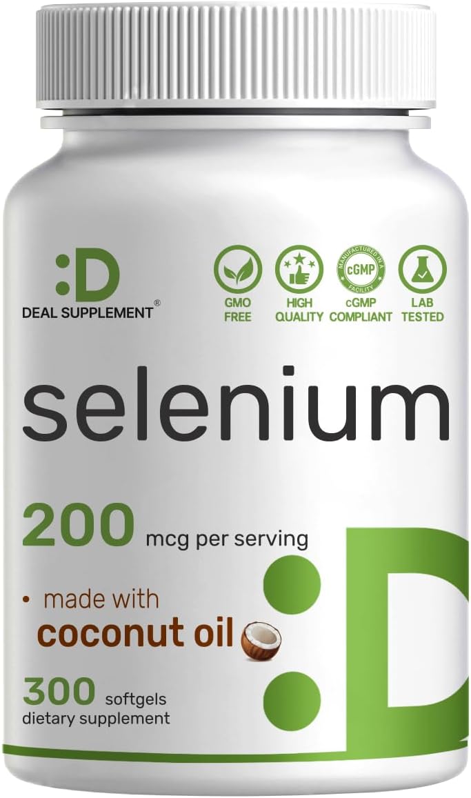 Detalle de DEAL Selenium Supplement 200 mcg