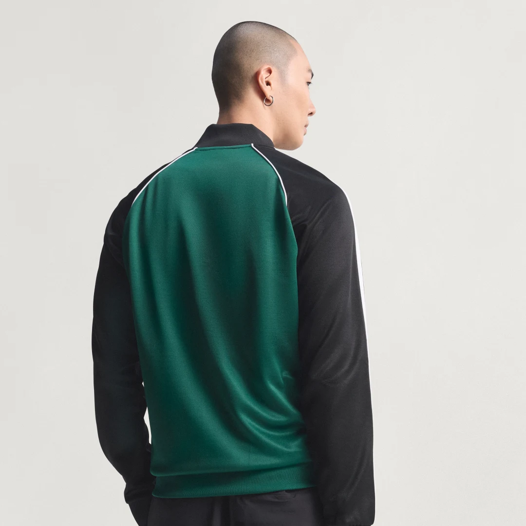 Detalle 2 de adidas Chaqueta deportiva SST verde