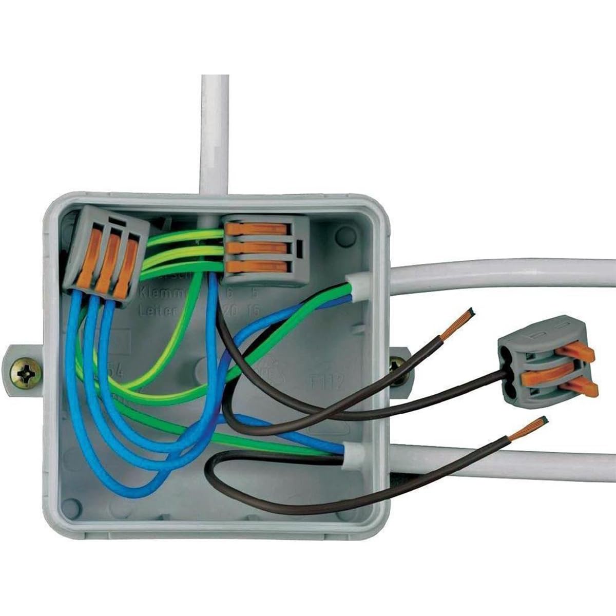 Detalle de Lever Wire Connectors 28–12 AWG