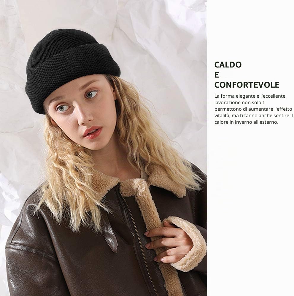 Thumbnail 4 de MOBIUSPHY Cappello Invernale Unisex Nero