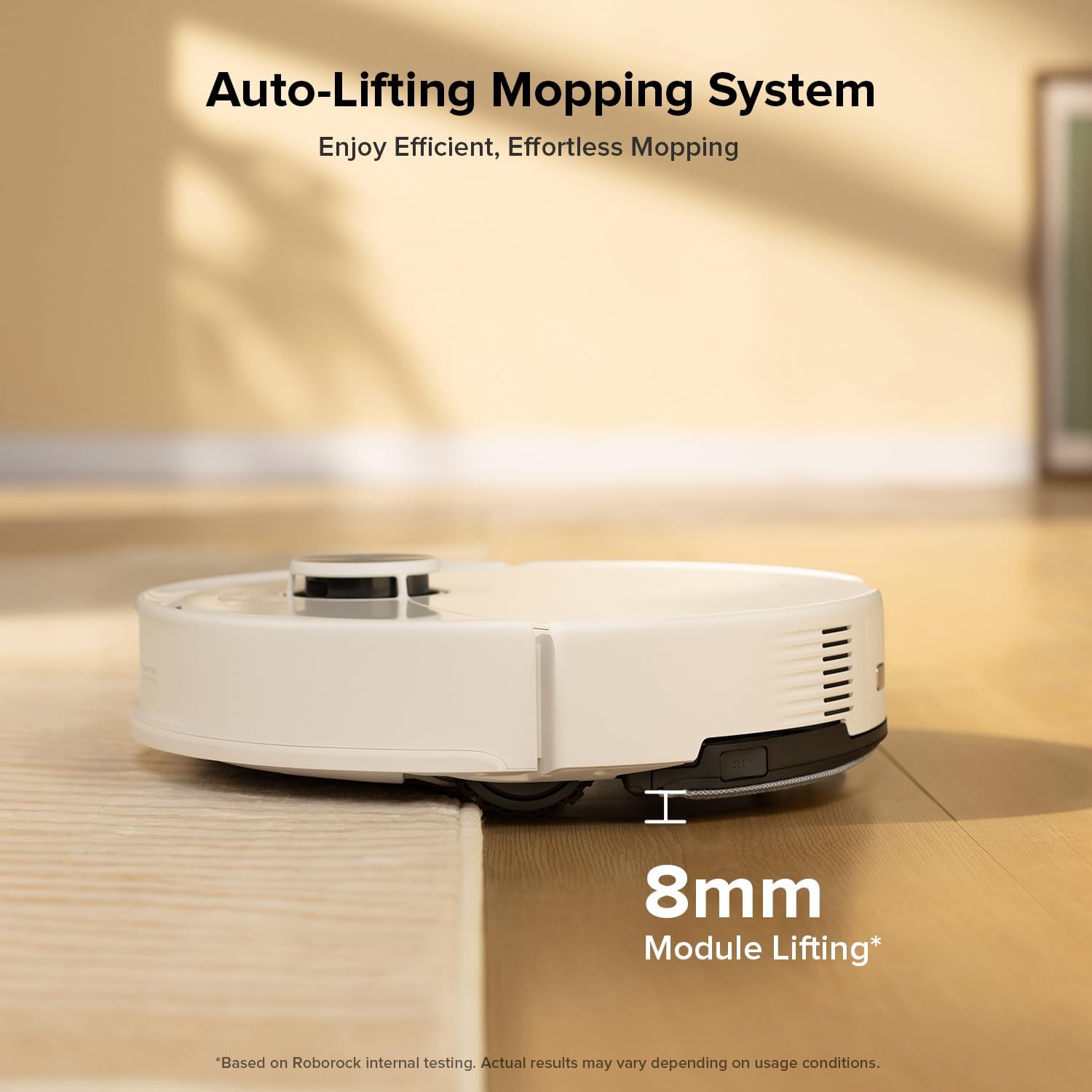 Detalle 1 de roborock Q10 S5 Robot Vacuum and Mop, 10,000 Pa Suction, Auto-Lifting Mop