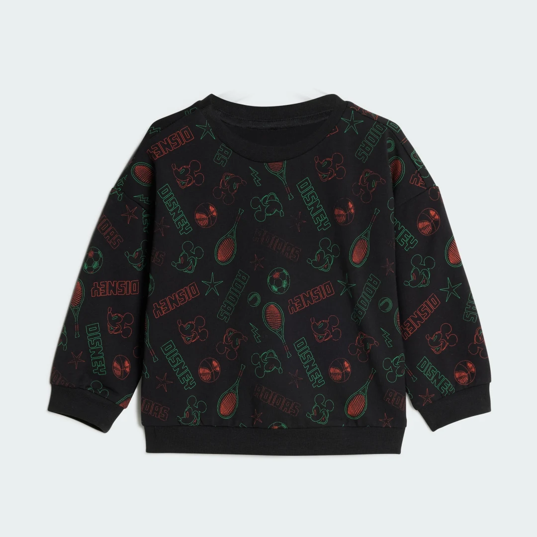 Detalle 2 de Chándal Adidas Disney Mickey Mouse para niños: cómodo y divertido para juego diario