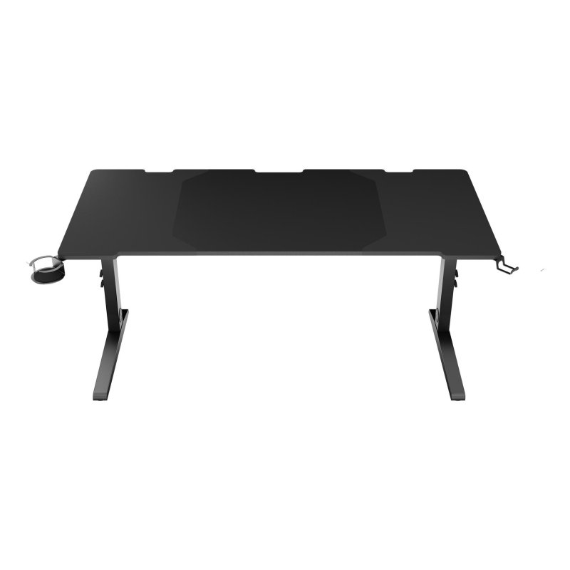 Detalle 2 de Genesis Mesa Gaming Holm Modular de 160 cm (MDF y acero) regulable en altura, LEDs y gestión de cables