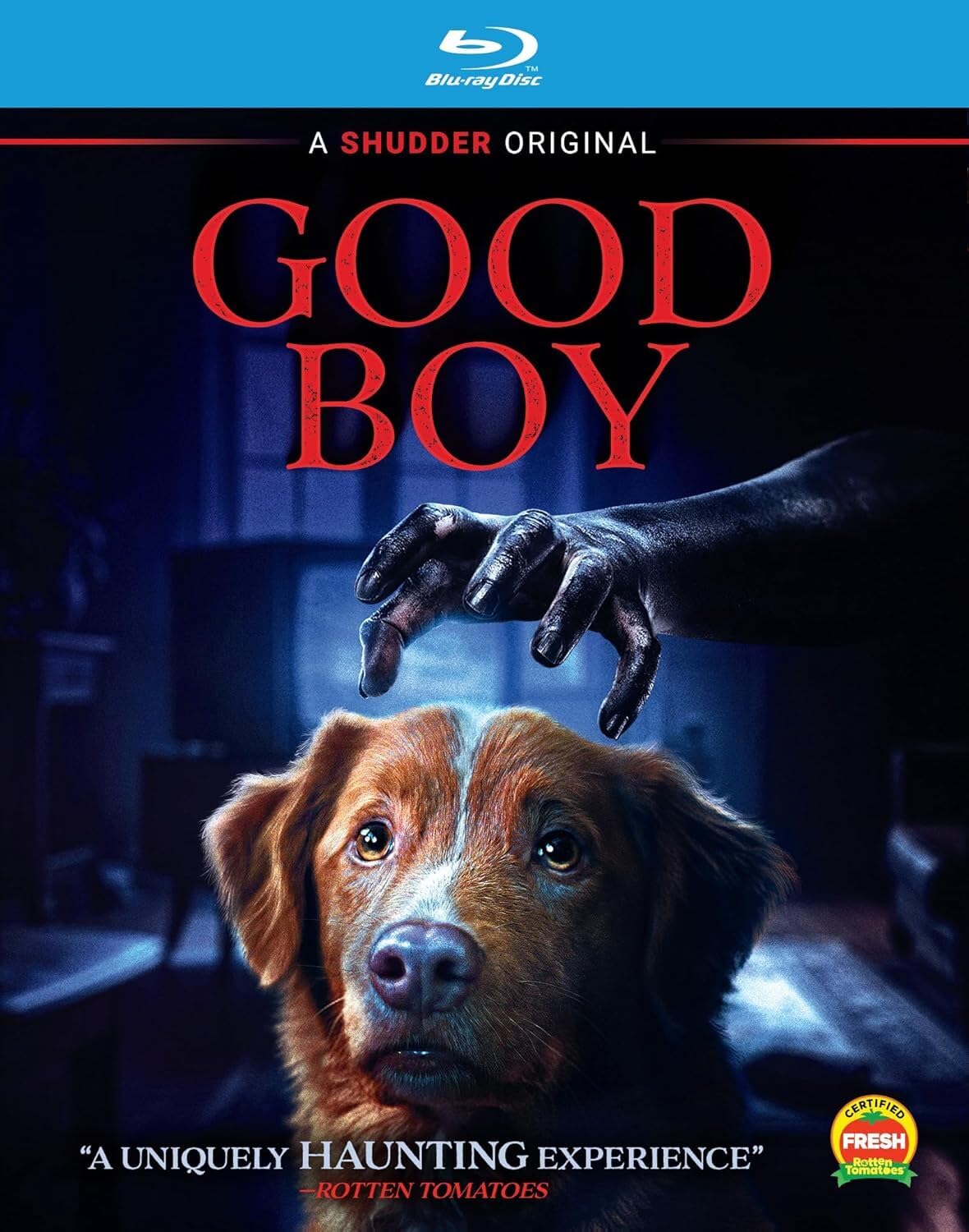 Detalle de Good Boy SHU00590BD Blu-ray, Widescreen Horror Thriller, 1 Hour 12 Minutes