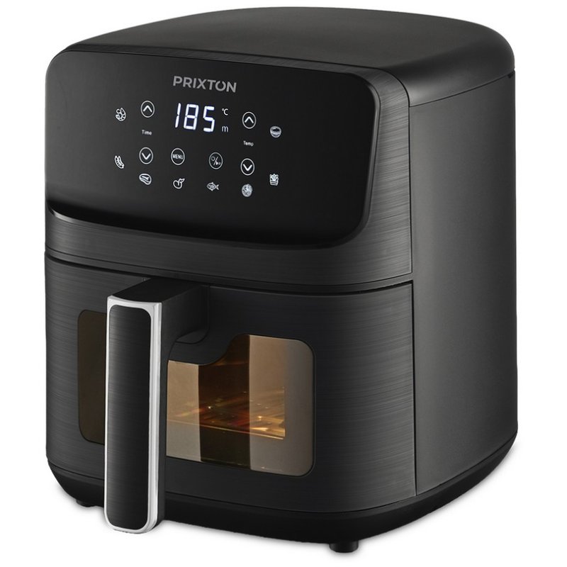 Detalle 2 de Freidora de Aire Prixton Cook Organics 4,2 L, 1500 W con Pantalla LED y 8 Programas