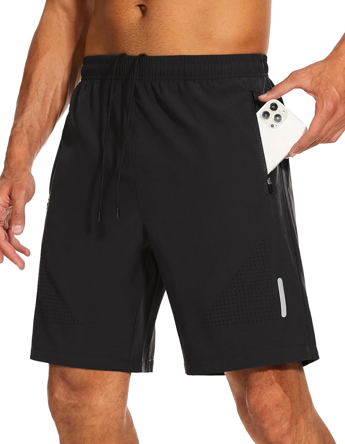 Detalle 2 de SIHOHAN Short de Sport pour Homme Séchage Rapide