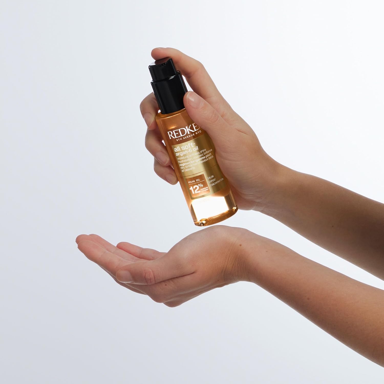 Thumbnail 5 de Redken All Soft Argan-6 Oil leave-in treatment for dry, coarse or damaged hair