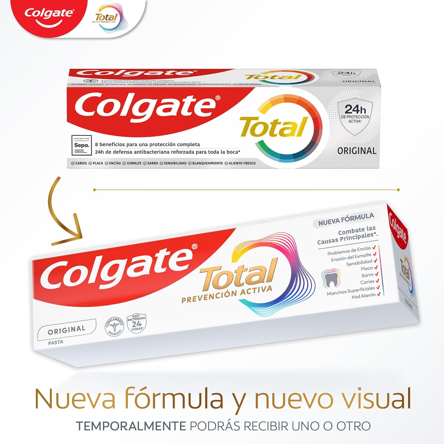 Thumbnail 6 de Colgate Total Original 4 x 100 ml pasta dental 🪥
