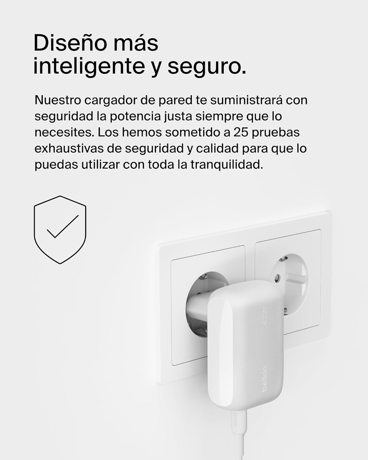 Thumbnail 5 de Belkin BoostCharge Cargador Rápido 42W con 2 Puertos ⚡