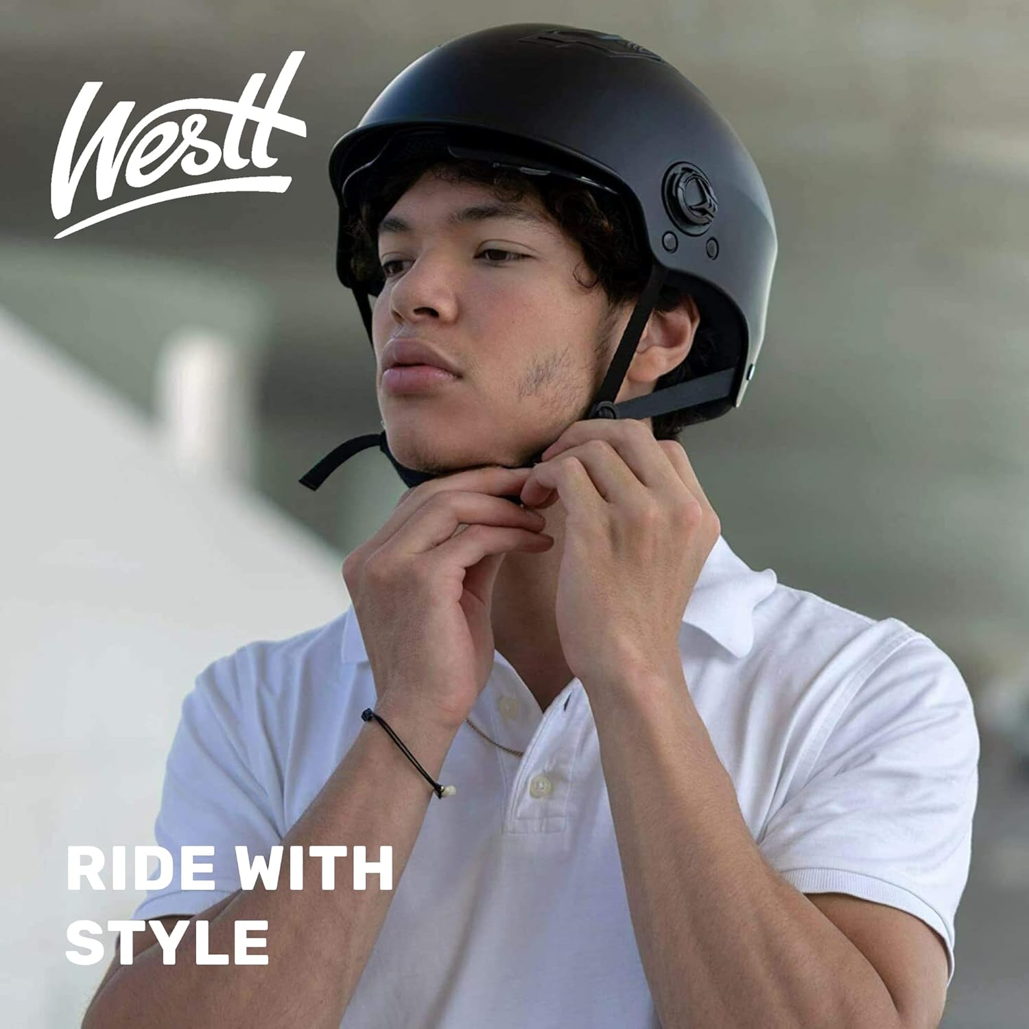 Thumbnail 4 de WESTT Escape I: casco da skateboard con visiera solare – protezione leggera e versatile