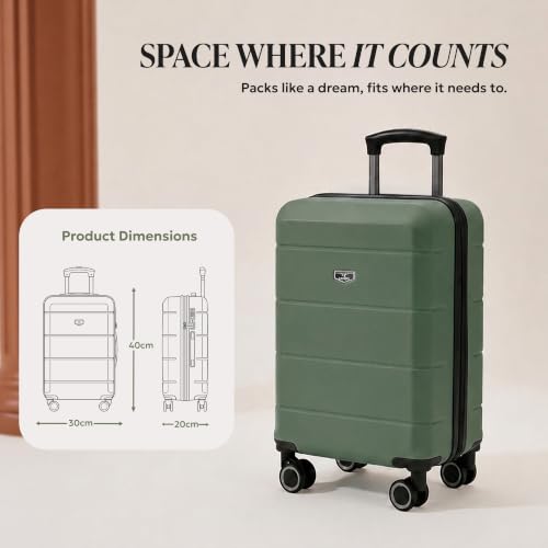 Thumbnail 7 de LUGG Jetset 40cm Suitcase - Underseat ABS Hard Shell, 360° Wheels, Ryanair Compatible