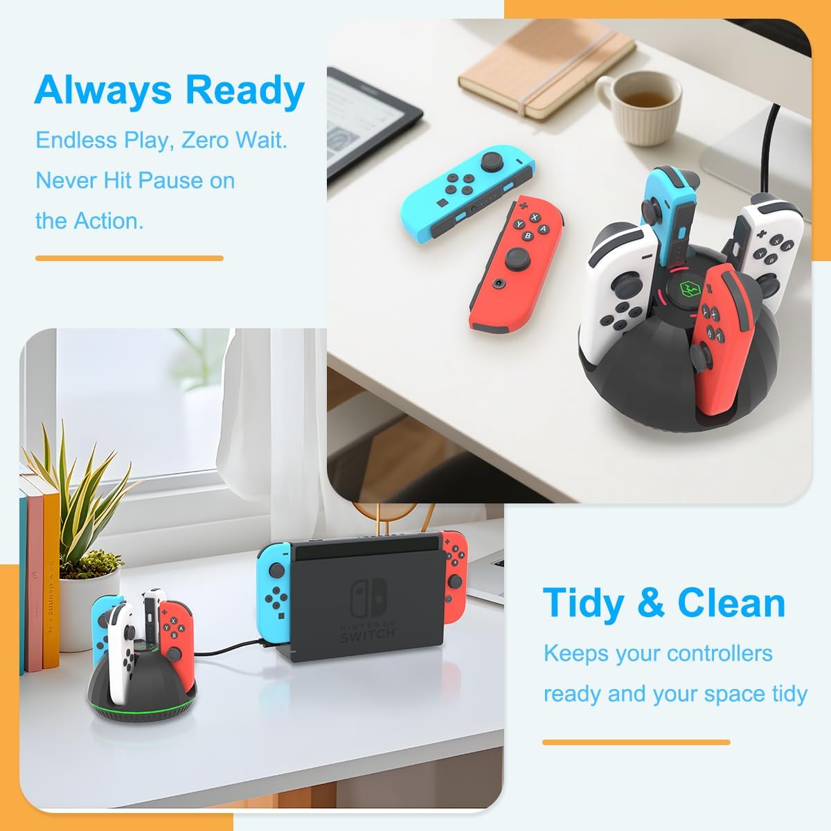 Thumbnail 5 de Nintendo Switch Charging Dock 4-in-1 Joy-Con Charger