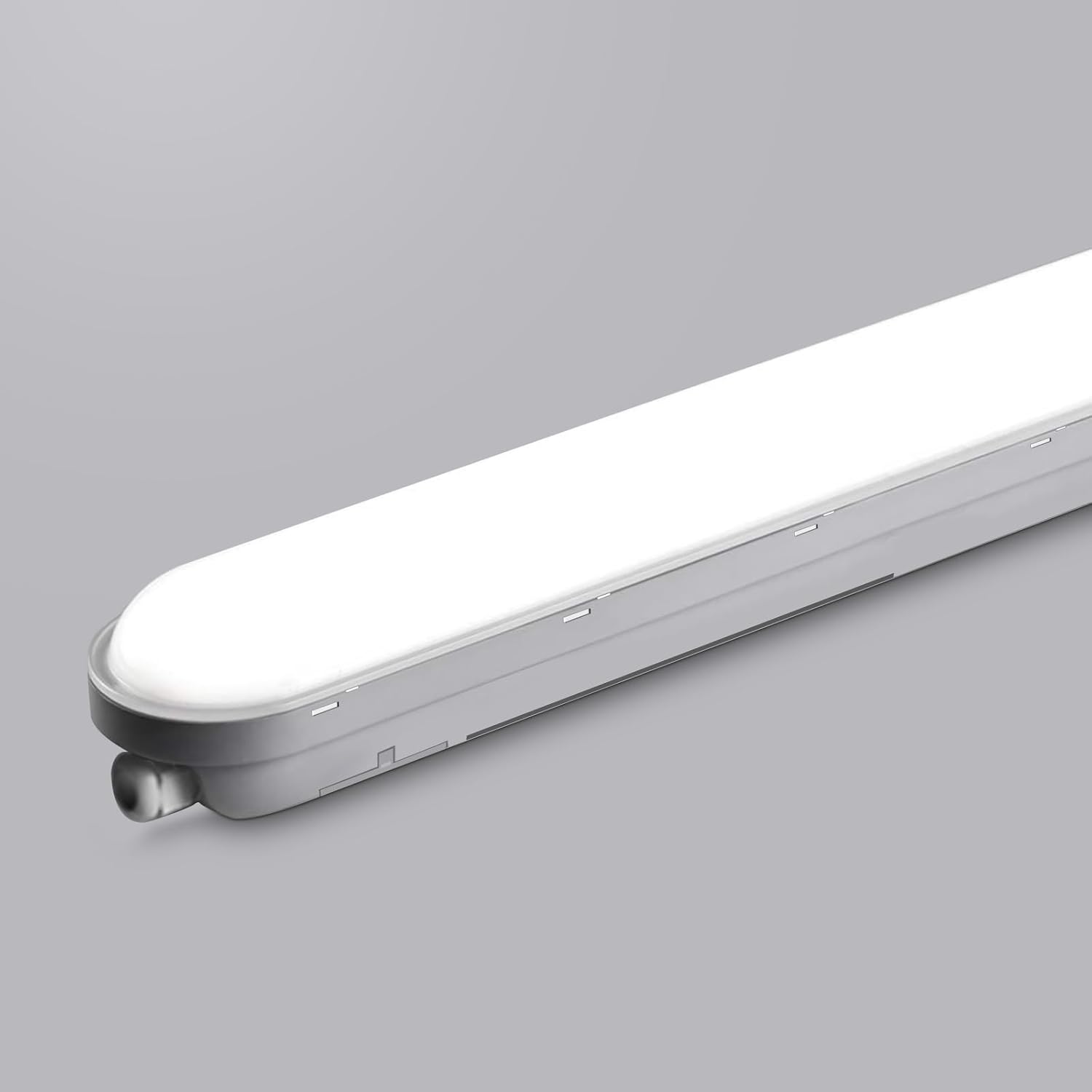 Detalle de TONFFI Feuchtraumleuchte LED 60 cm (6000 K, IP65, 2250 lm) – verknüpfbar für Keller, Garage & Werkstatt