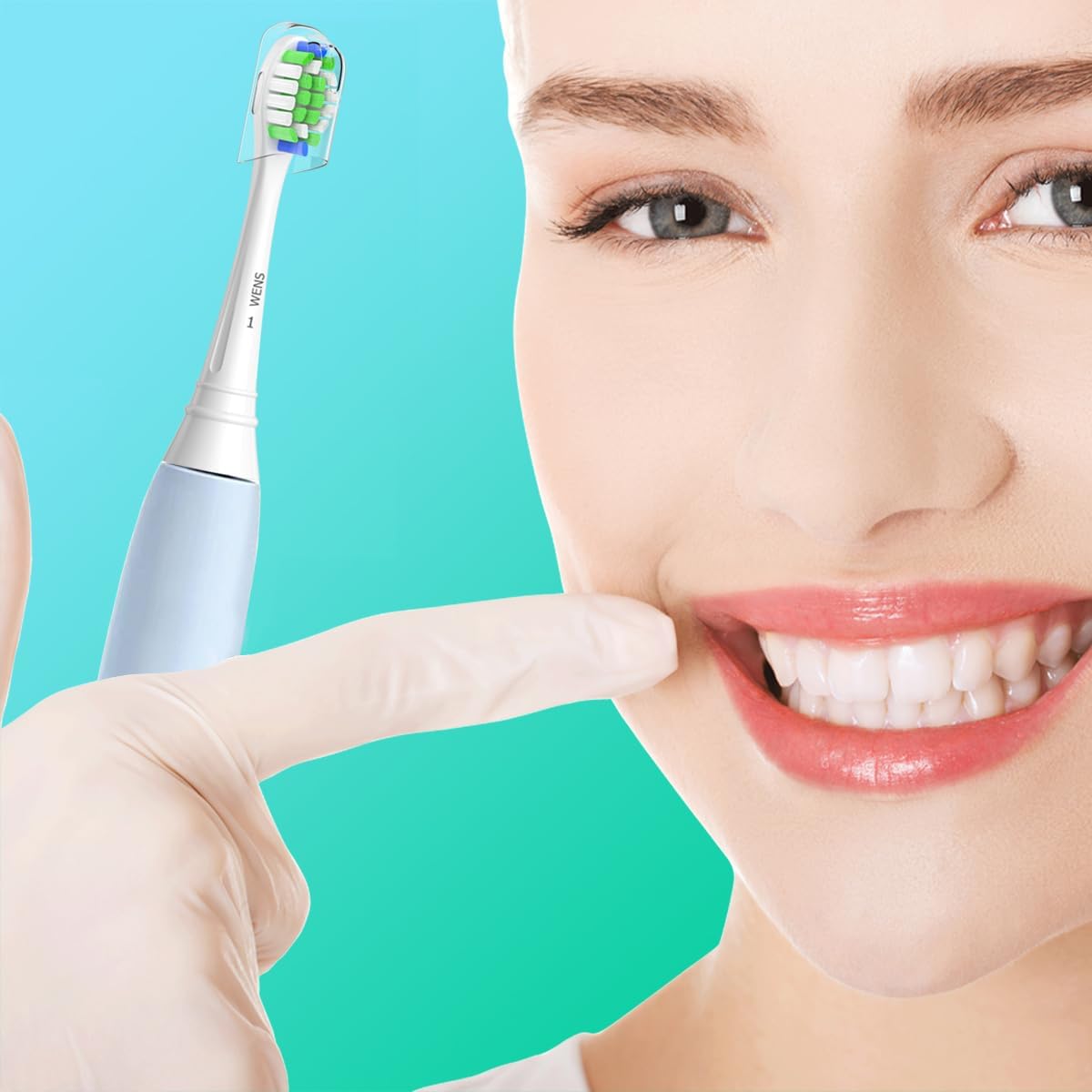 Thumbnail 5 de WENS Ersatzbürsten 8er für Philips Sonicare