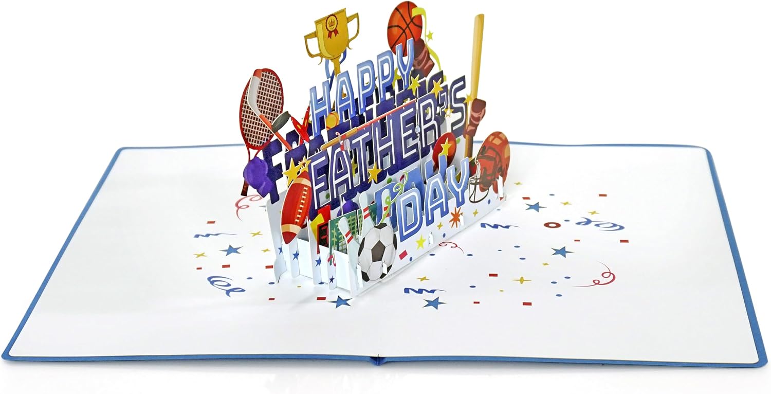 Thumbnail 4 de CUTPOPUP Alles gute zum Vatertag – 3D Pop-Up Grußkarte zum Vatertag