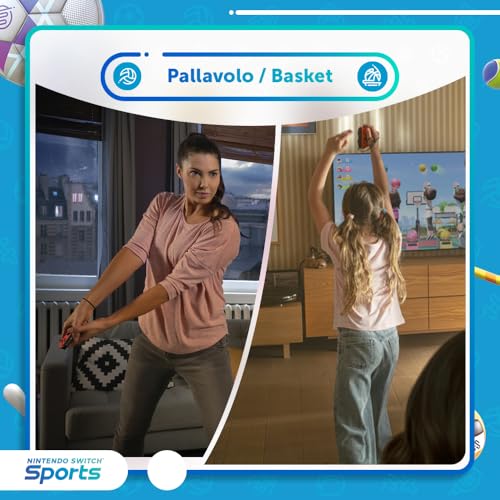 Detalle 2 de Nintendo Switch Sports, videogioco per Nintendo Switch con otto sport su scheda