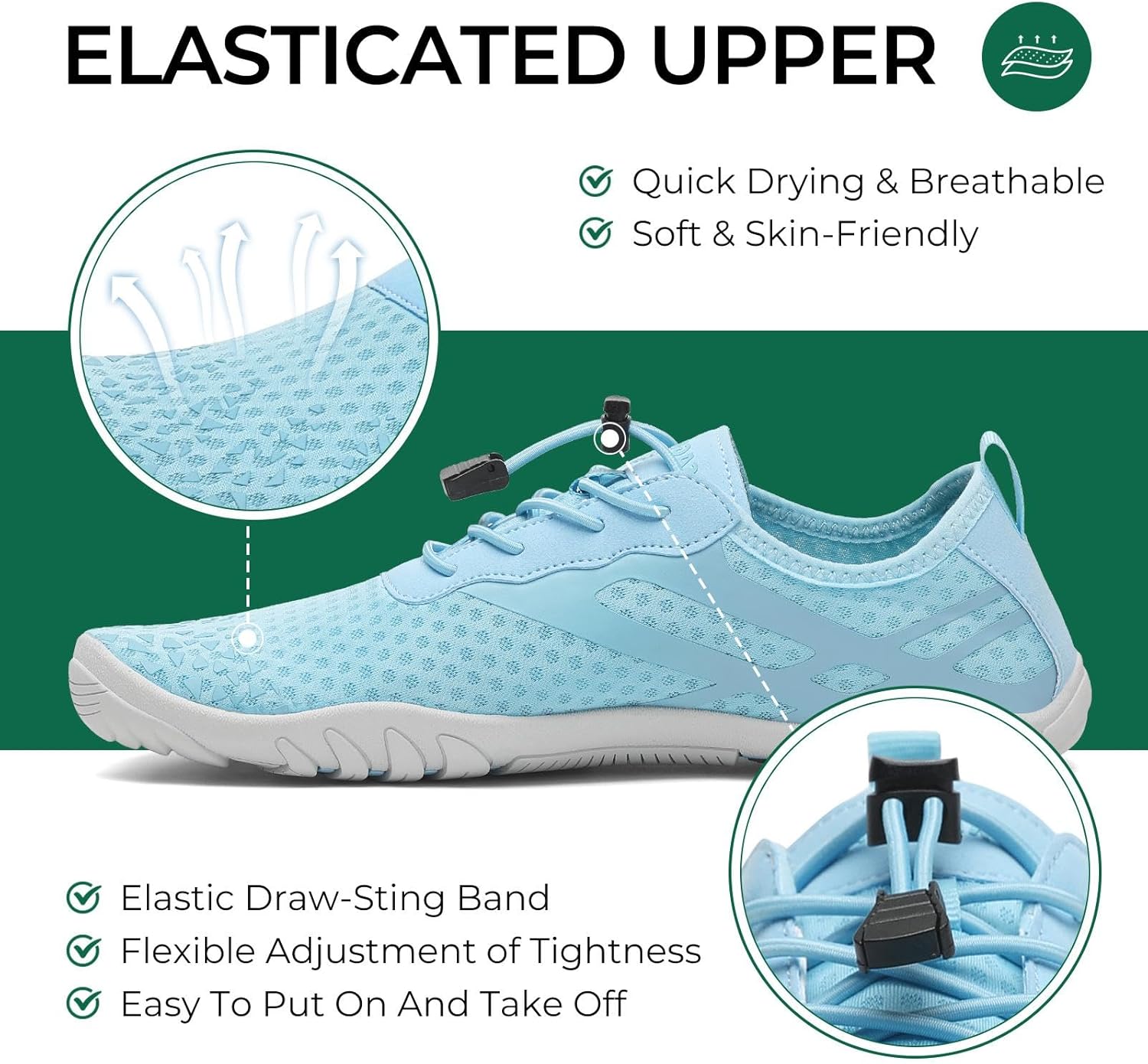 Thumbnail 2 de SAGUARO Water Shoes for Women Men