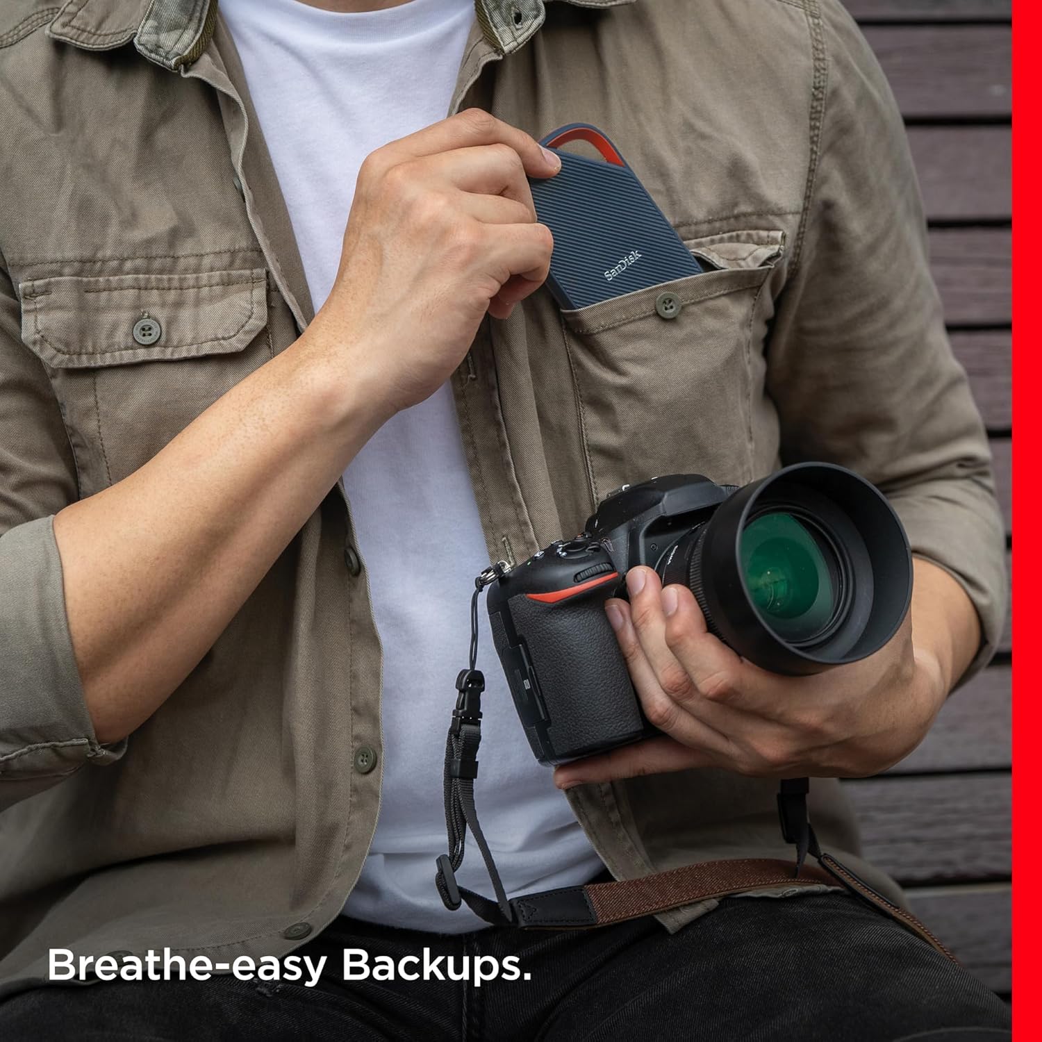 Thumbnail 5 de SanDisk Extreme PRO Portable SSD with USB4 2TB (up to 3800 MB/s read, up to 3700 MB/s write) – Black