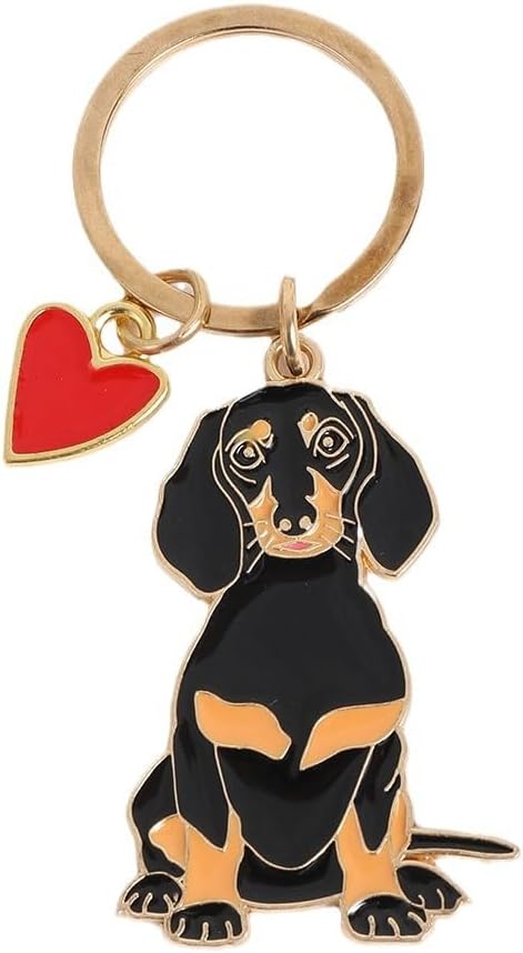 Thumbnail 6 de BT Bear Dog Keychain & Metal Dog ID Tag Keyring (10 cm, one metal charm)