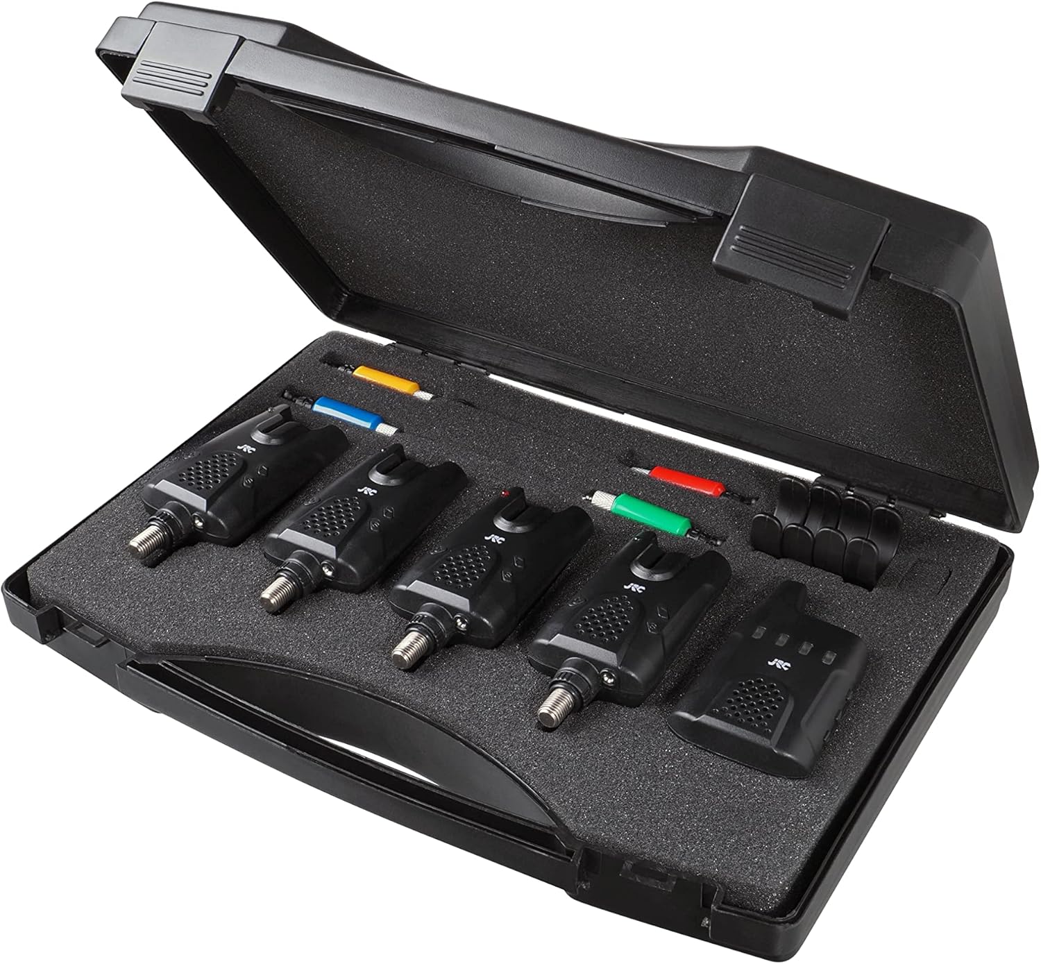 Detalle de JRC Radar CR 4+1 Bite Alarm Kit: ensemble d’alarme de morsure pour carpophilie
