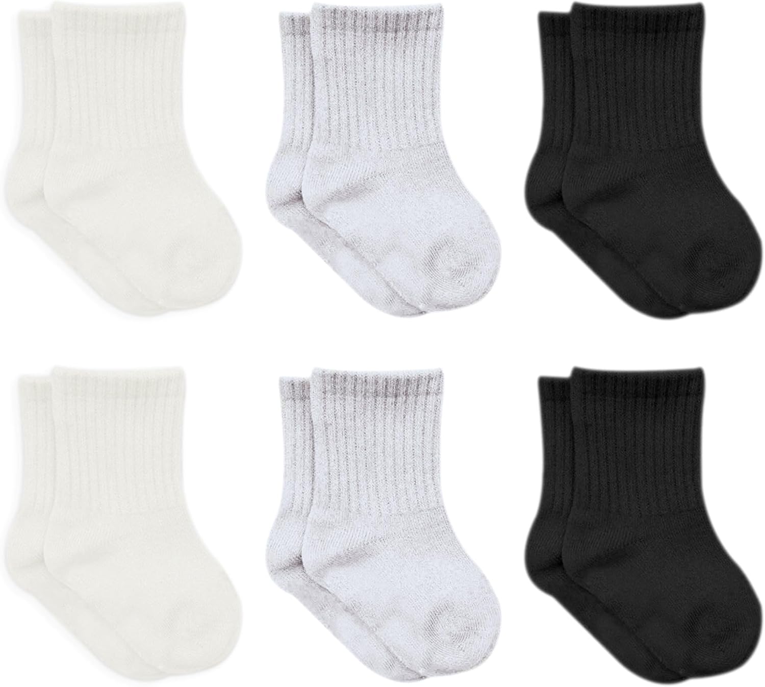Detalle 2 de Bistyle Baumwoll-Socken 6 Paar für Neugeborene