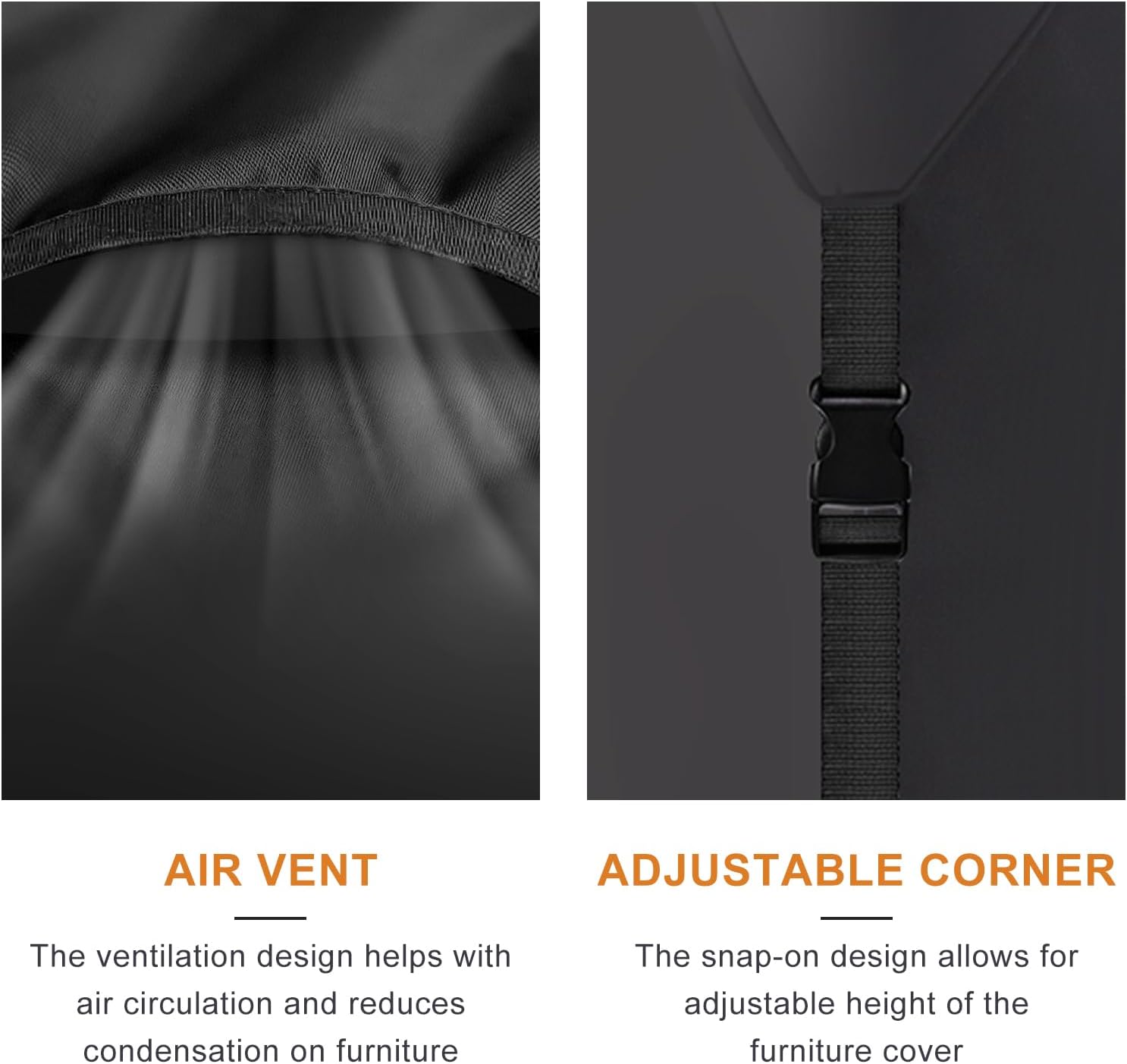 Detalle 1 de NEWBULIG Patio Furniture Cover 600D